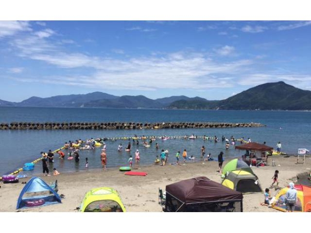 魚と泳ぐ海水浴場解放！！ ~美浜町久々子海水浴場 | 海と日本PROJECT 
