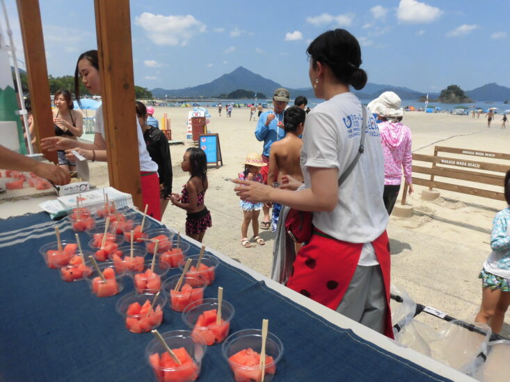 給スイカステーション　7月31日高浜で開催！！