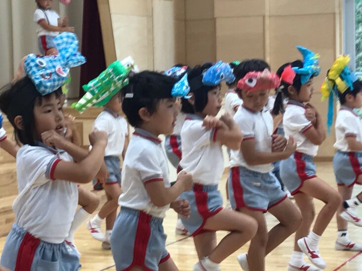 元気いっぱい！海ダンス！　～仁愛女子短期大学附属幼稚園～