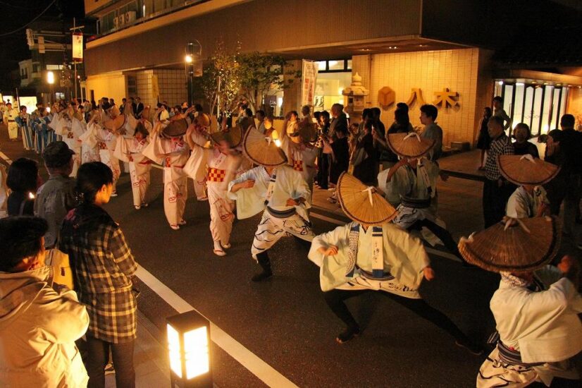 三國湊　帯のまち流し　8月31日開催